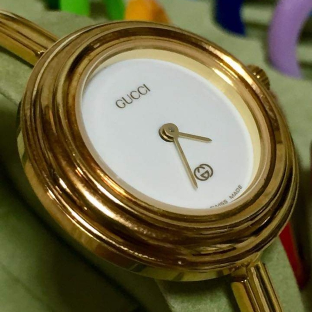 Auth. Gucci Watch 12 Bezzel GHW - Picture 2 of 8